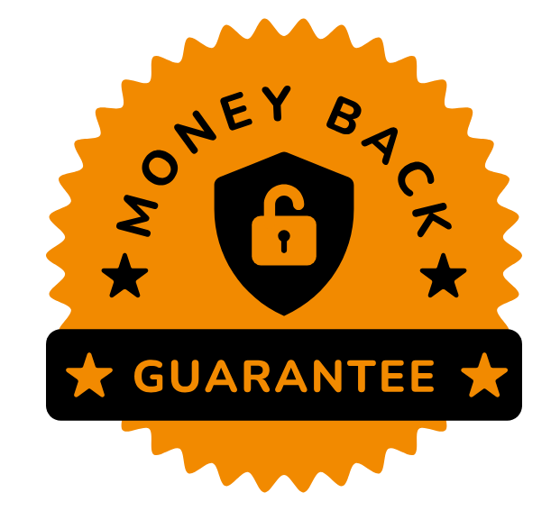 Money-back guarantee badge