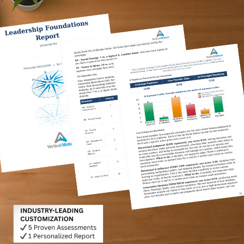 Pages from a Leadership Foundations Report