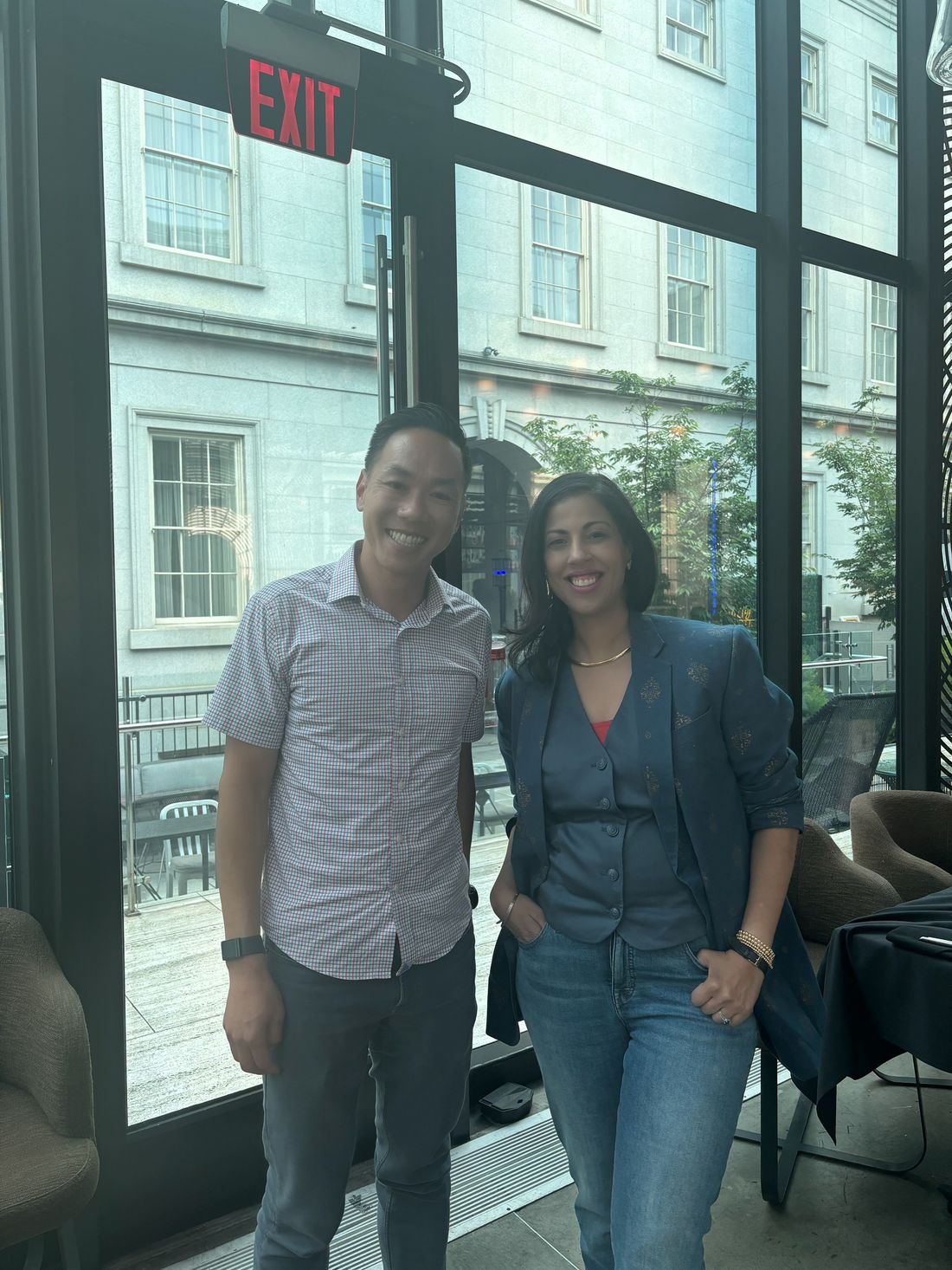 Members at a DC client meet-up