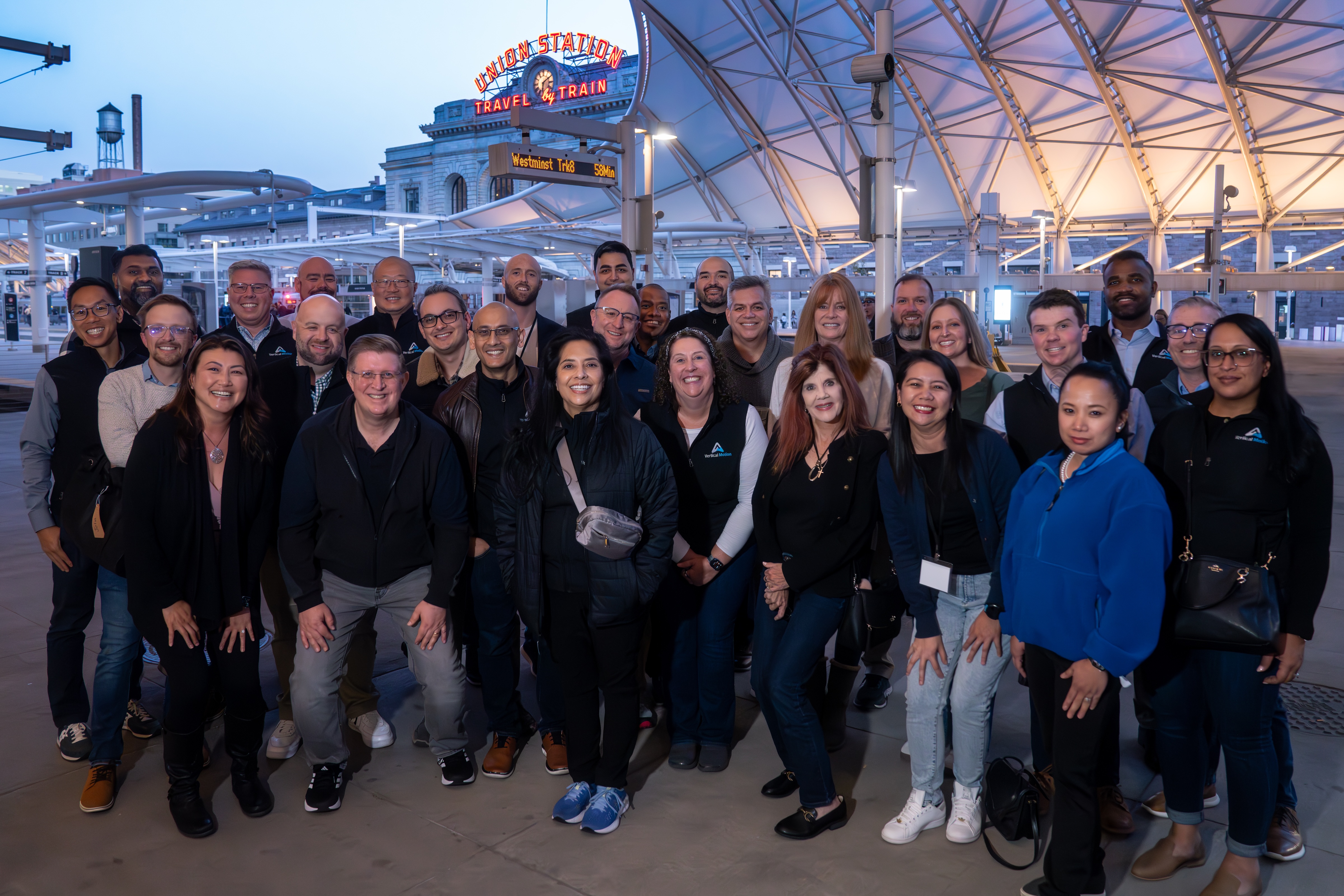 Vertical Motion members gathered in Denver