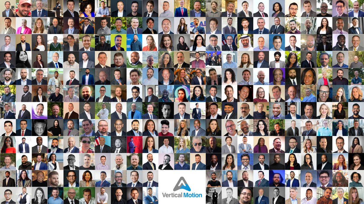 The Vertical Motion community: headshots of our members